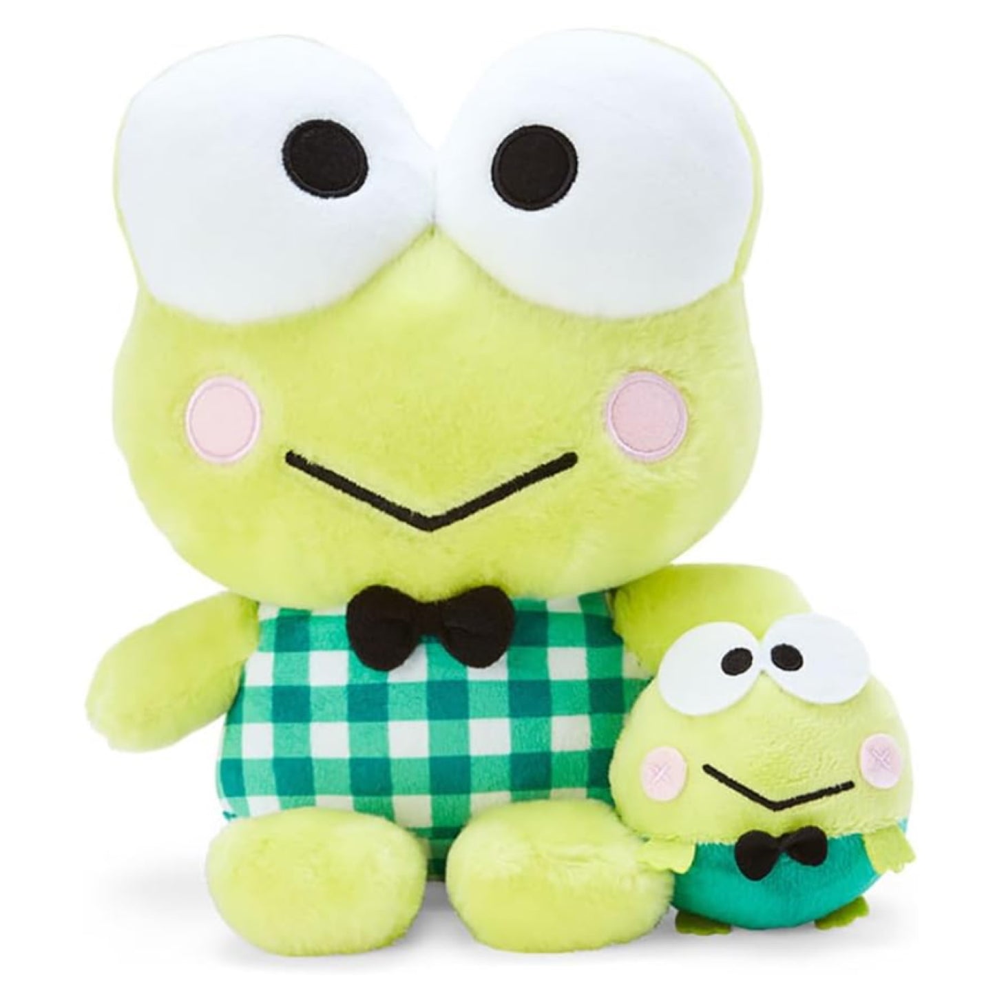 Keroppi Crafting Series plush and mascot set front view