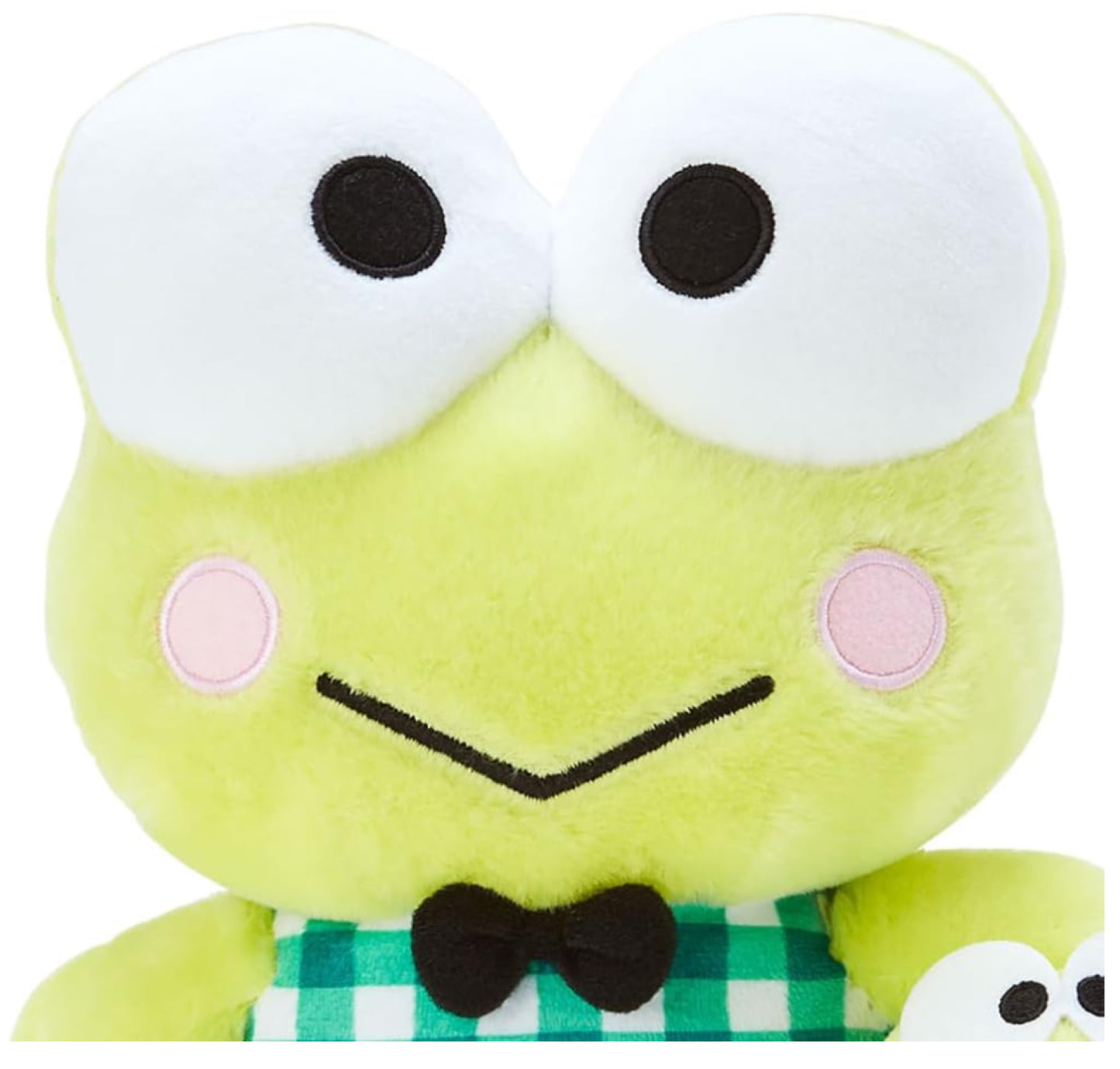 Keroppi Crafting Series plush close up