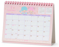 Little Twin Stars Desk Calendar 2026