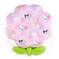 Sanrio Mix Characters Hello Kitty Pink Flower Cushion