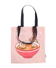 Pusheen Ramen Design Canvas Tote Bag