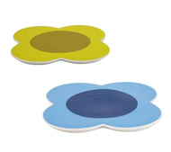 Orla Kiely Atomic Flower Trivet Set Blue/Yellow