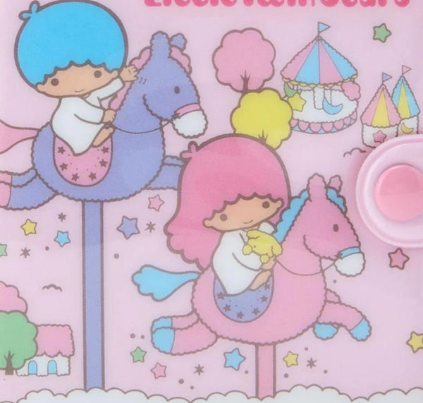 Little Twin Stars Vinyl Wallet - Pink