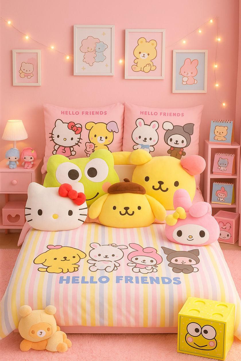 How to Create a Kawaii Bedroom Setup