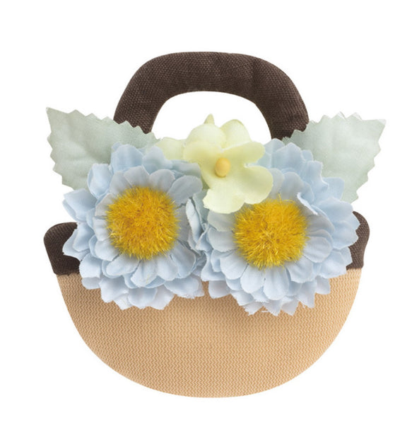 San-x Fluffy Rilakkuma with Flower Basket Plush