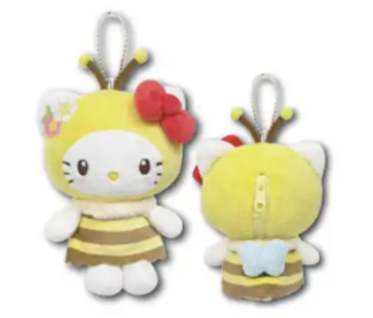 Hello Kitty Bee Mascot Plush Pouch