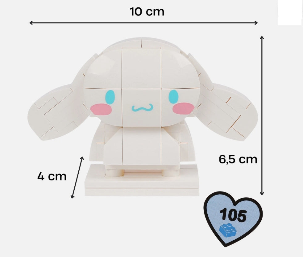 Cinnamoroll  Building Block Set - 105 Pieces