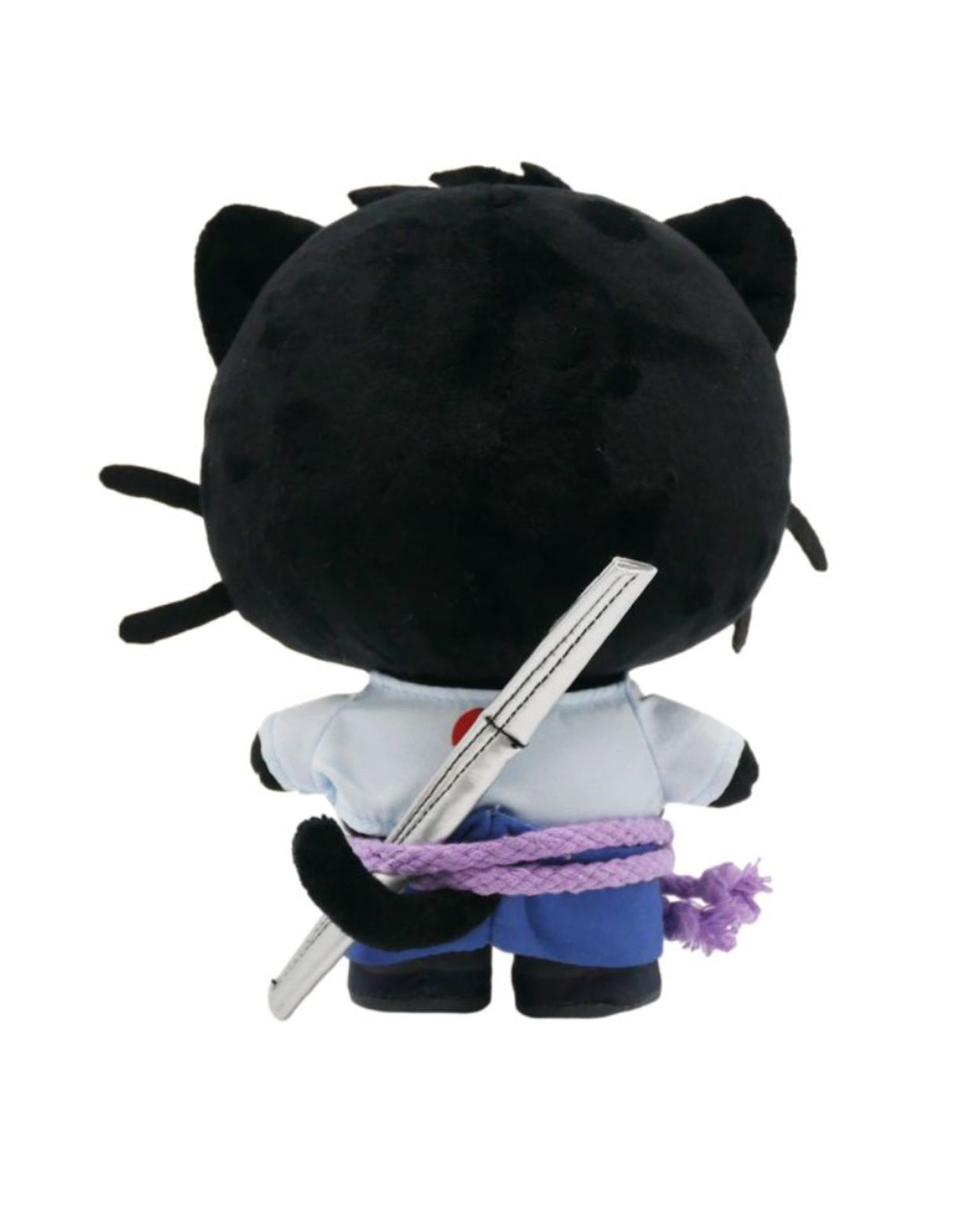 Back view of Chococat Naruto collaboration plush