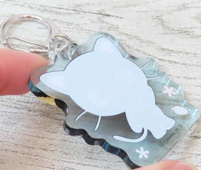 Sanrio Chococat Acrylic Keyring Keychain Cute Character Bag Accessory