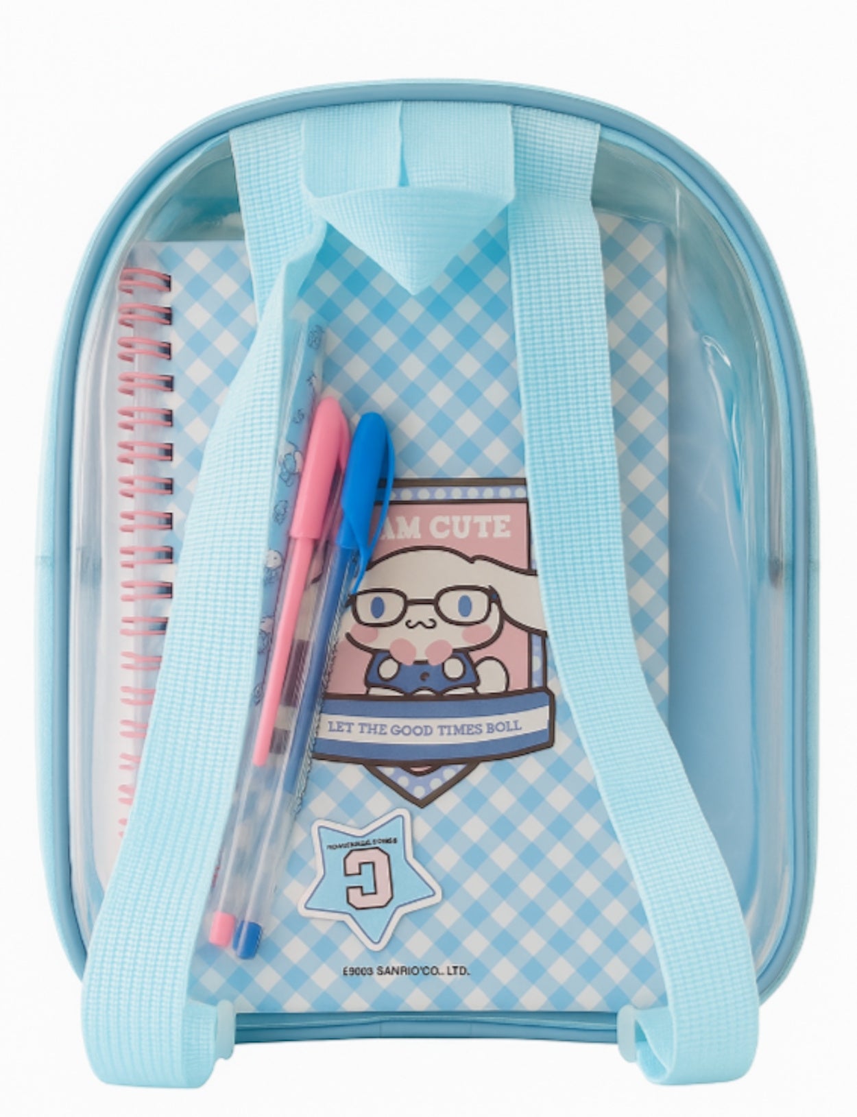 Cinnamoroll Small Backpack Rucksack with Matching Stationery