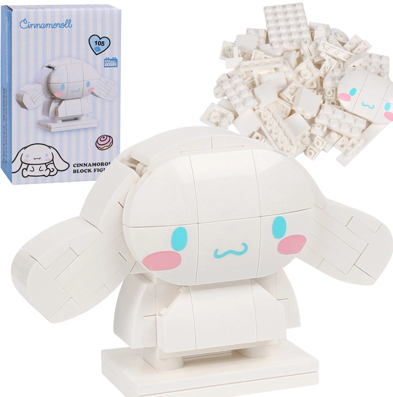 Cinnamoroll  Building Block Set - 105 Pieces