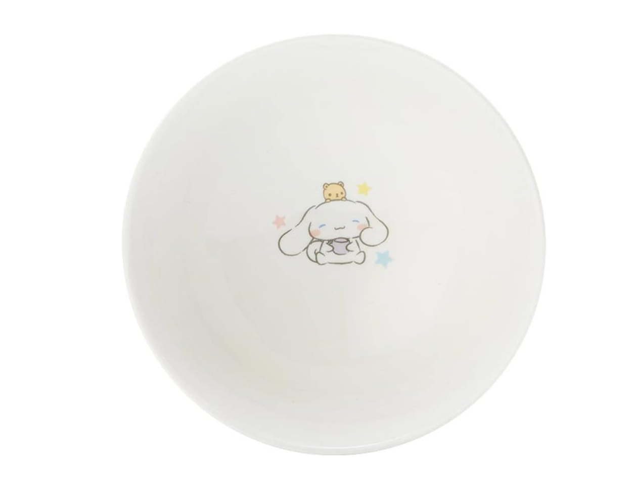 cinnamoroll bowl top view showing inside