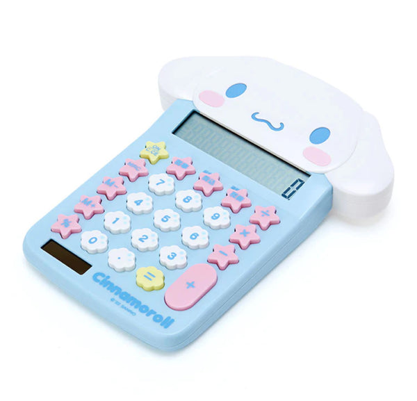 Sanrio Die-cut Large Calculator - Cinnamoroll