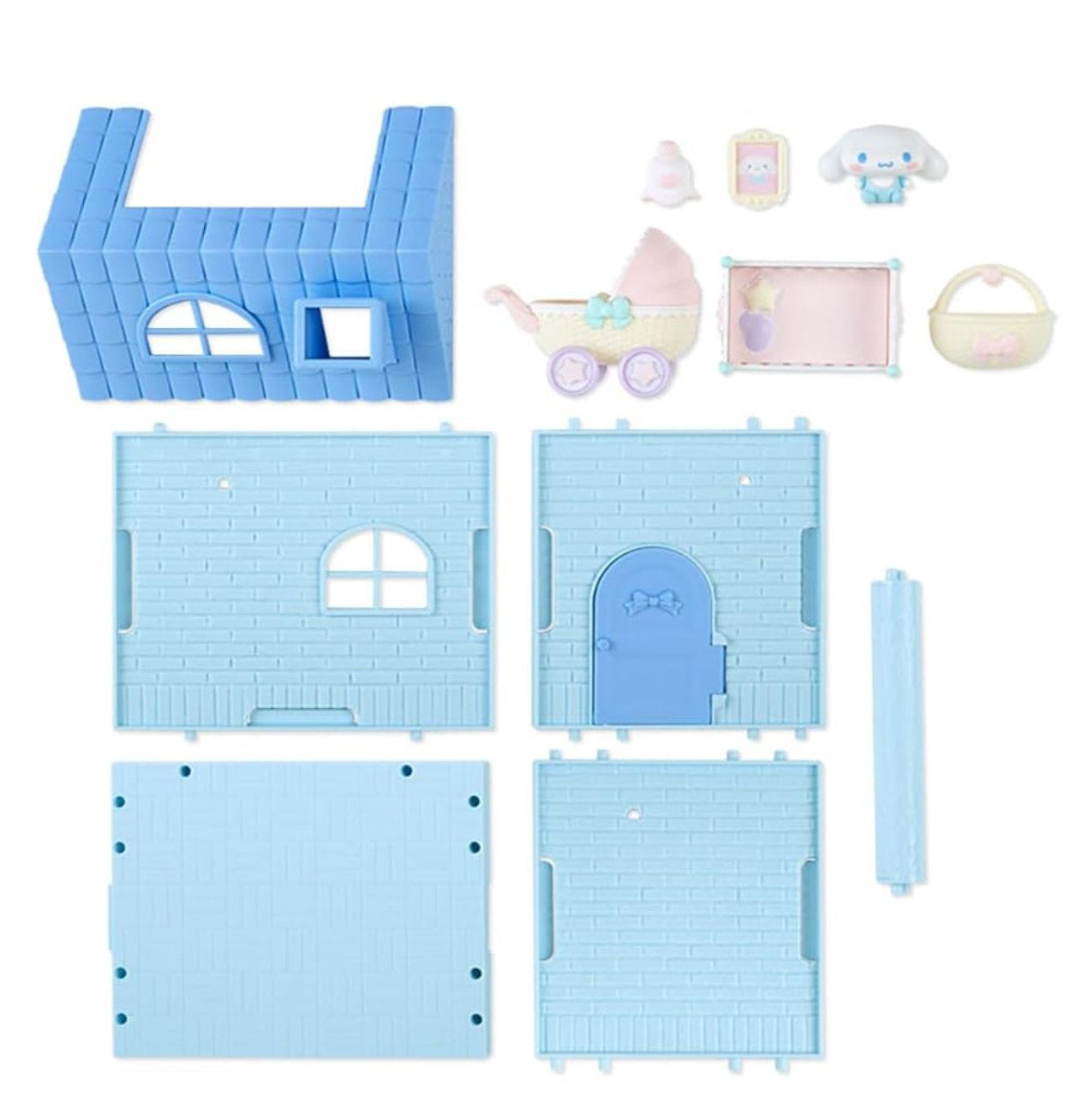 Sanrio Cinnamoroll Doll House Room Set Mini Playset