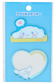 Sanrio Cinnamoroll Mobile Phone Stick-On Mirror and Acrylic Accessory