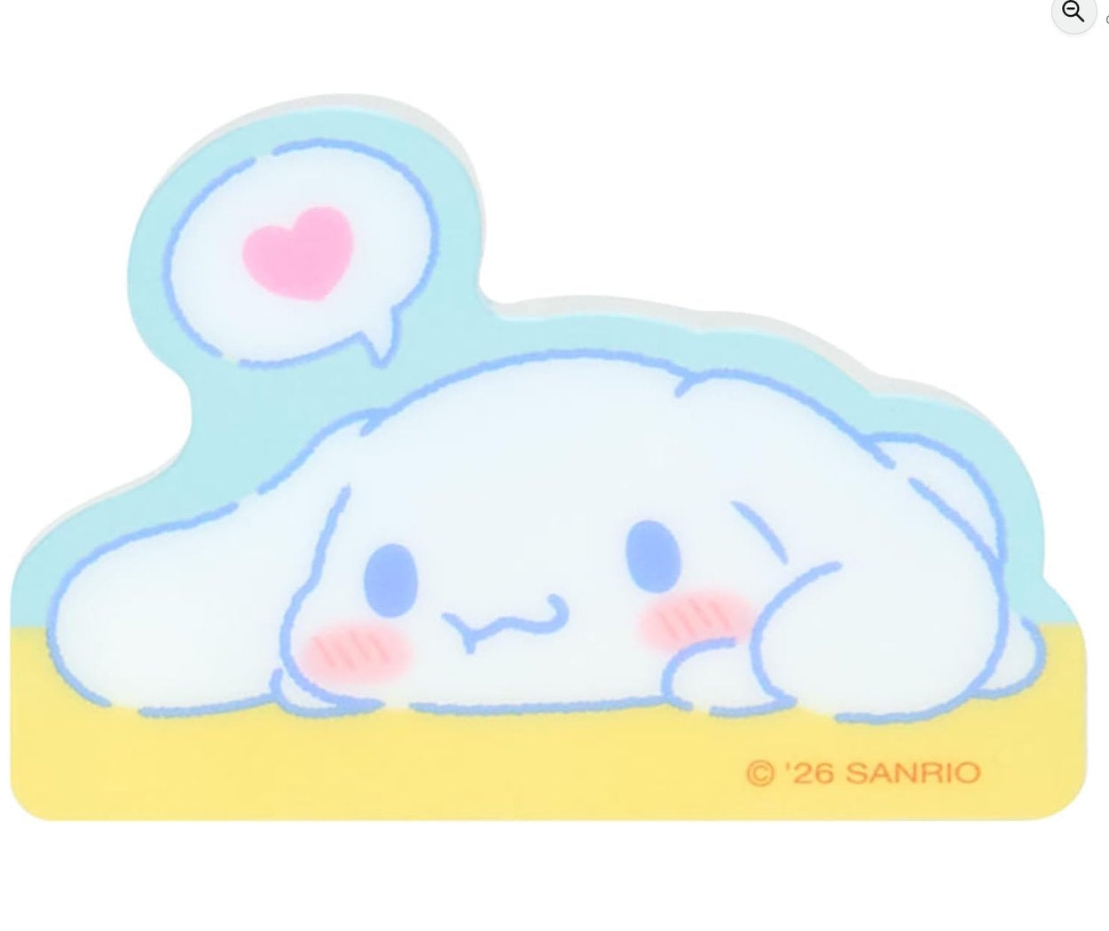 Sanrio Cinnamoroll Mobile Phone Stick-On Mirror and Acrylic Accessory