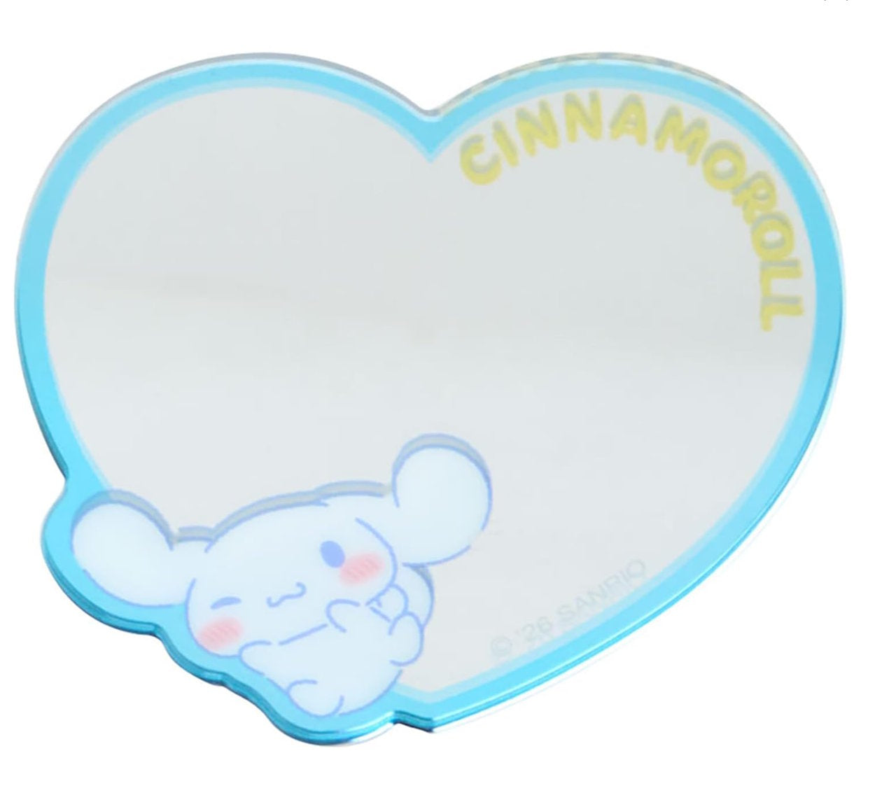 Sanrio Cinnamoroll Mobile Phone Stick-On Mirror and Acrylic Accessory