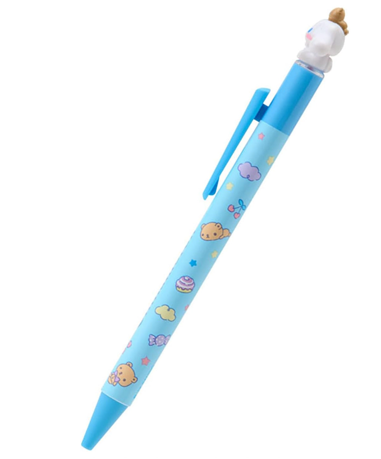 cinnamoroll ballpoint pen with 3d topper side view