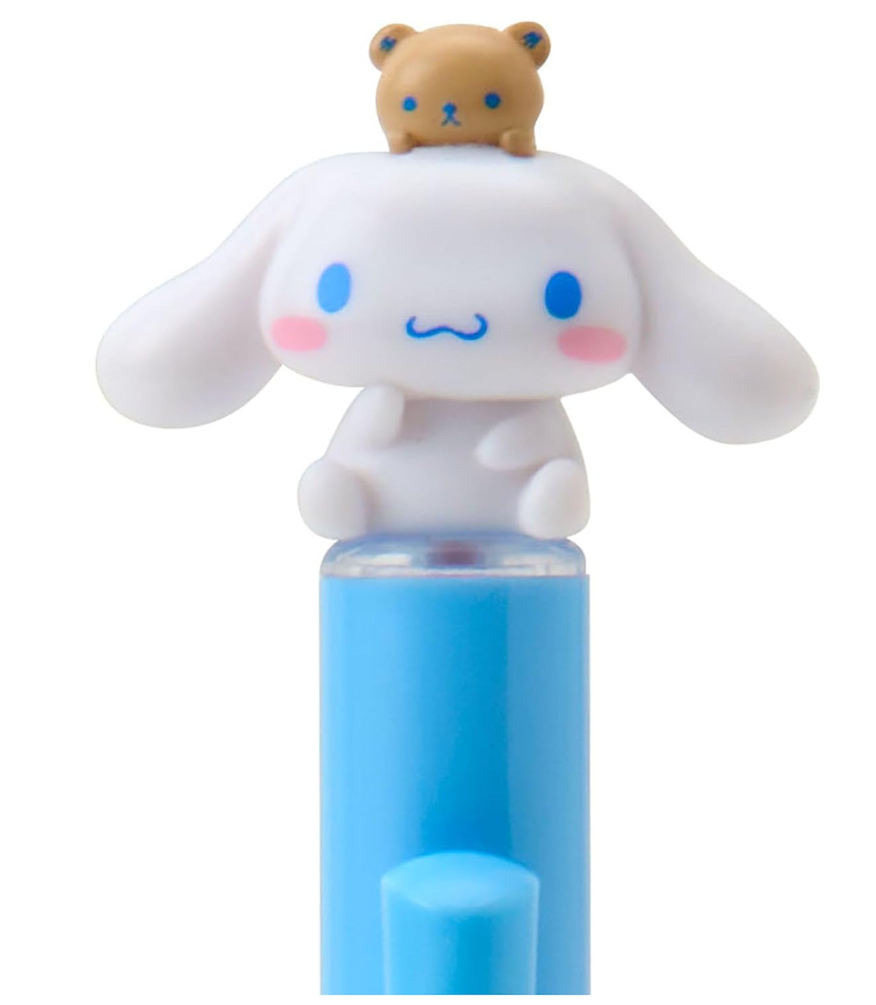 cinnamoroll ballpoint pen with 3d topper close up