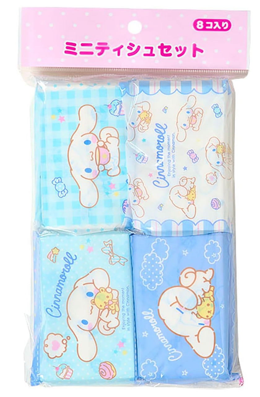 Sanrio Cinnanmoroll Mini Tissue 8 Packets