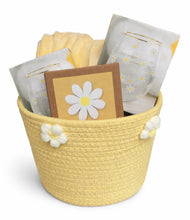 Springtime Daisy Basket – Cosy Yellow Home Set