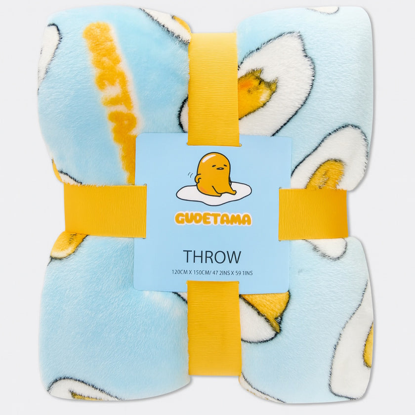 Gudetama Soft Throw Blanket – 120 x 150 cm