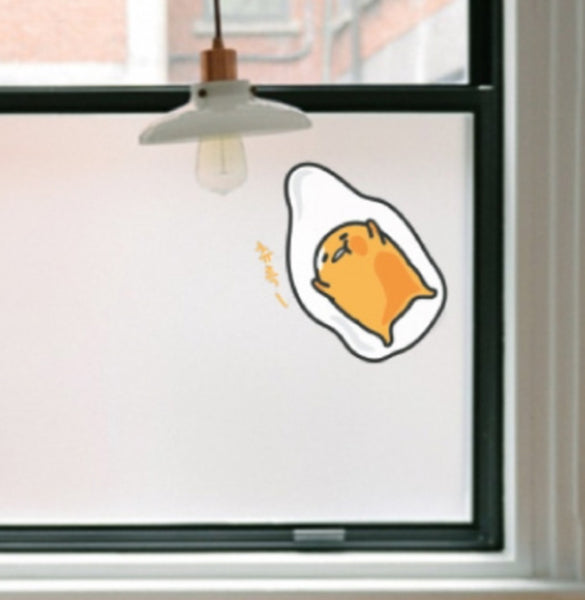 Gudetama Deco Window Wall Sticker