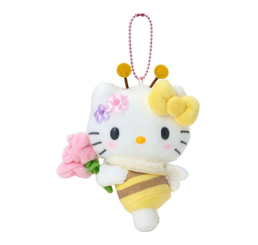 Hello Kitty Flower Loving Bee Mascot Plush