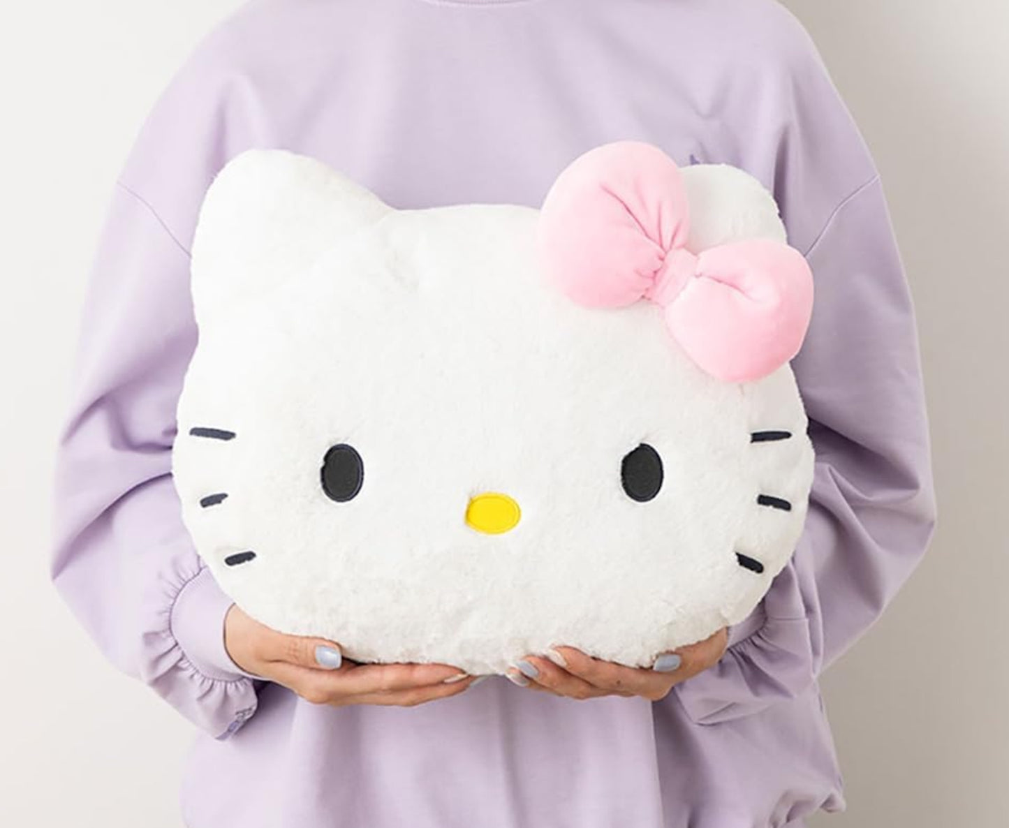 Hello Kitty Plush Face Cushion Super Soft