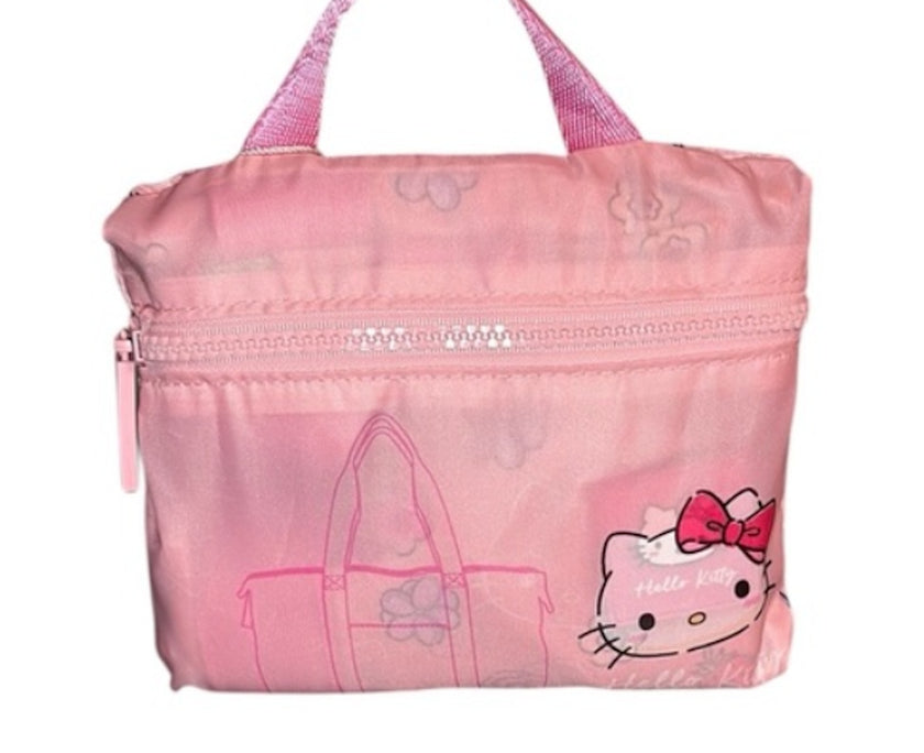 Hello Kitty Fold-Away Weekend Travel Bag