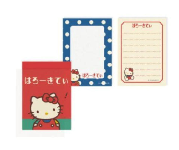 Sanrio Character Mini Memo Pad Notebook - Hello Kitty