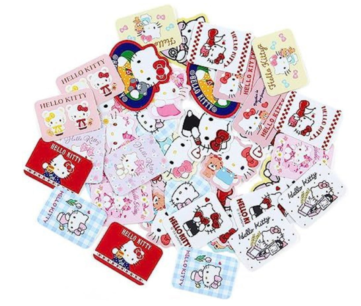 Hello Kitty Sticker Set in Plastic Case