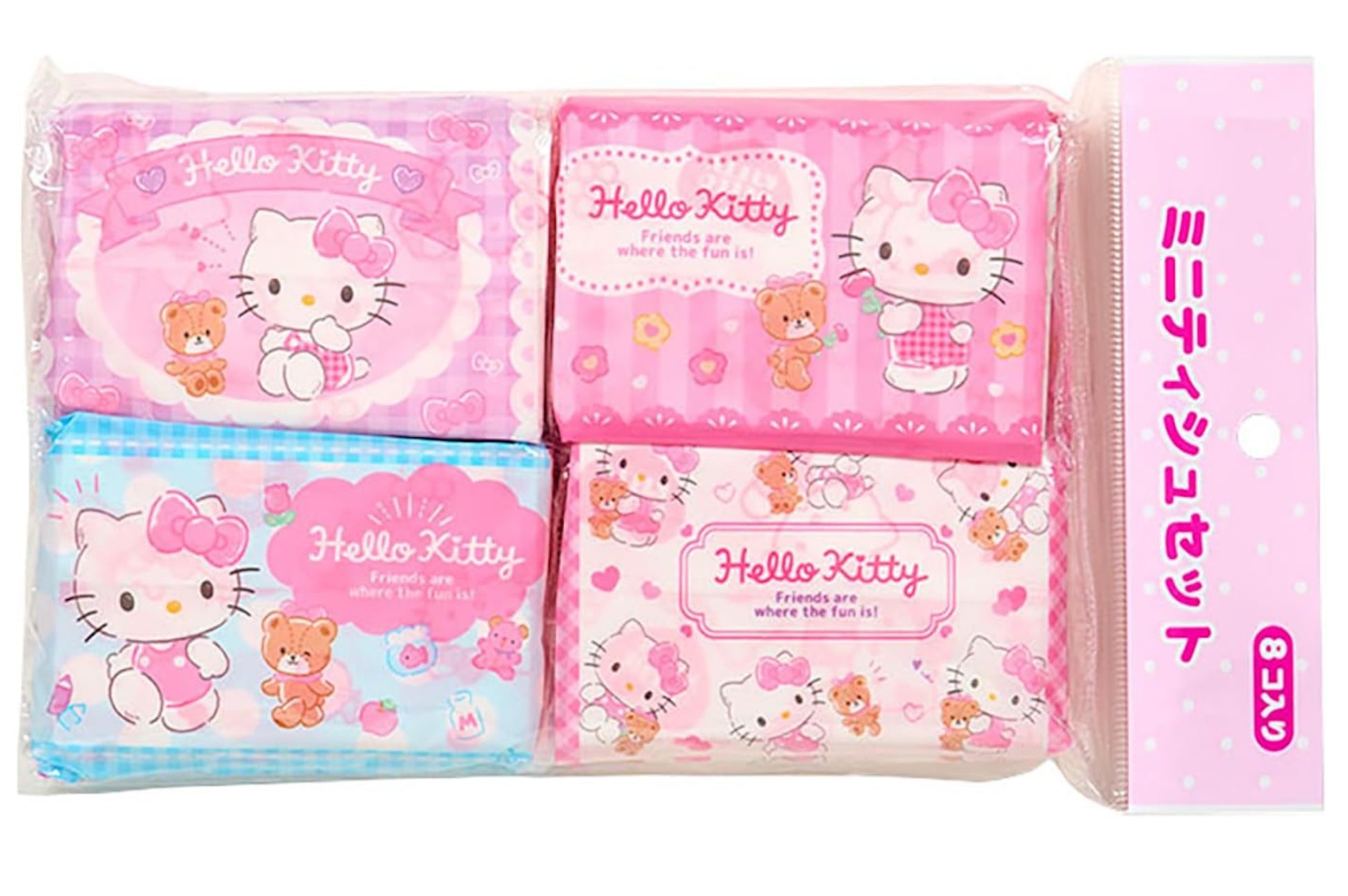 Sanrio Hello Kitty Mini Tissue 8 Packets