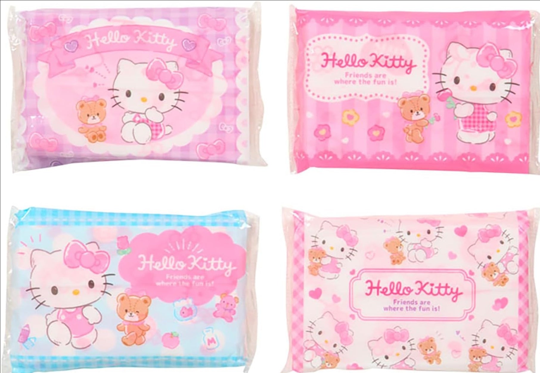Sanrio Hello Kitty Mini Tissue 8 Packets