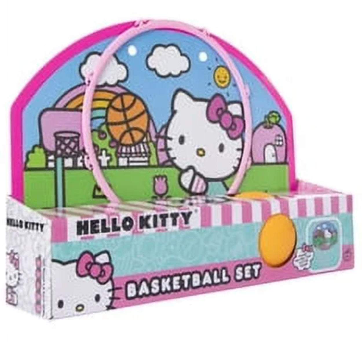 Hello Kitty Indoor Basket Ball Hoop Set