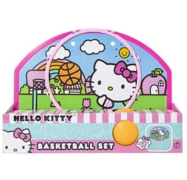 Hello Kitty Indoor Basket Ball Hoop Set