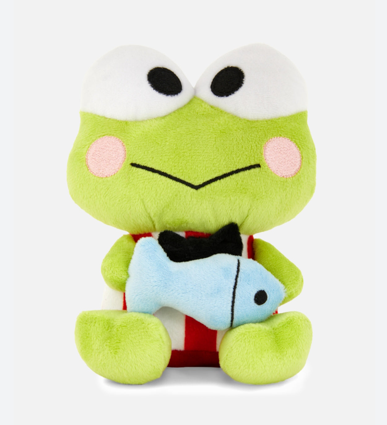 Keroppi Plush Toy - Holding Fish