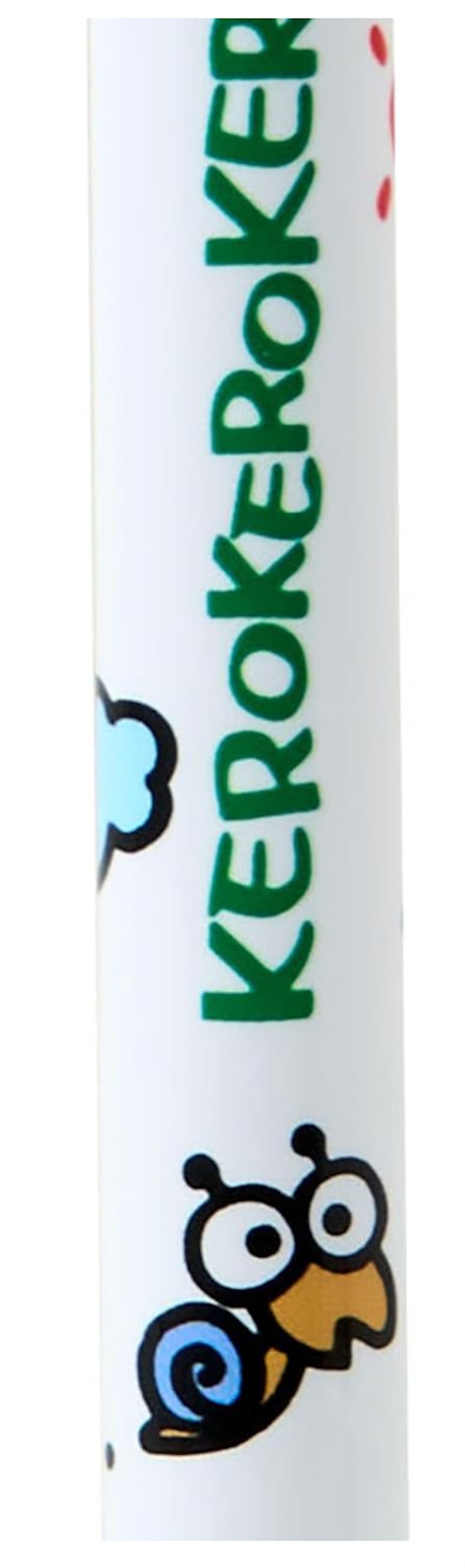 keroppi ballpoint pen with 3d topper showing barrel of pen