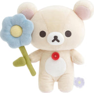 San-X Korrilakkuma Rilakkuma Flower Plush