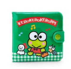 Keroppi Frog Stars Vinyl Wallet - Green
