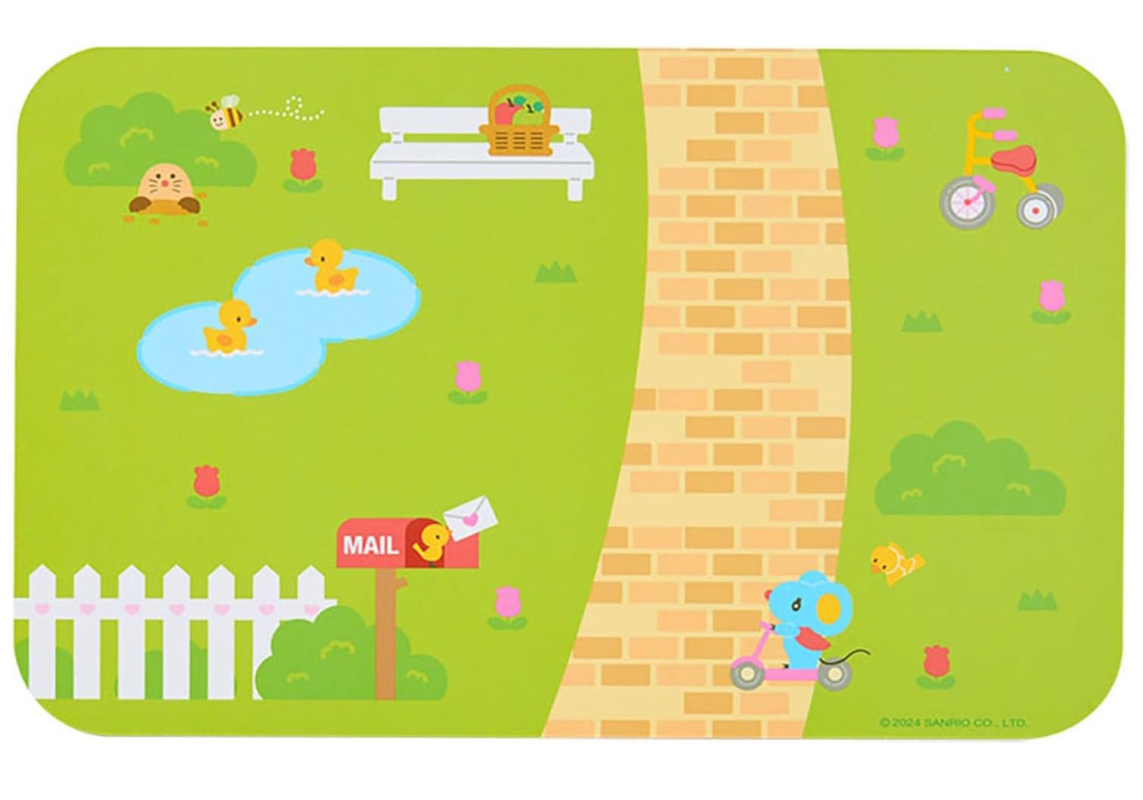 hello kitty background for figures