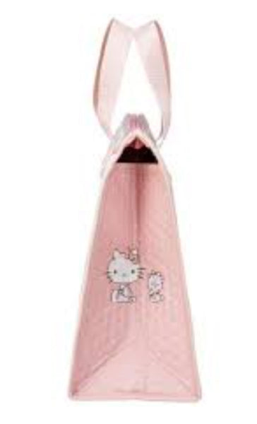 Hello Kitty Insulated Zip Lunch Bag - Pink & White