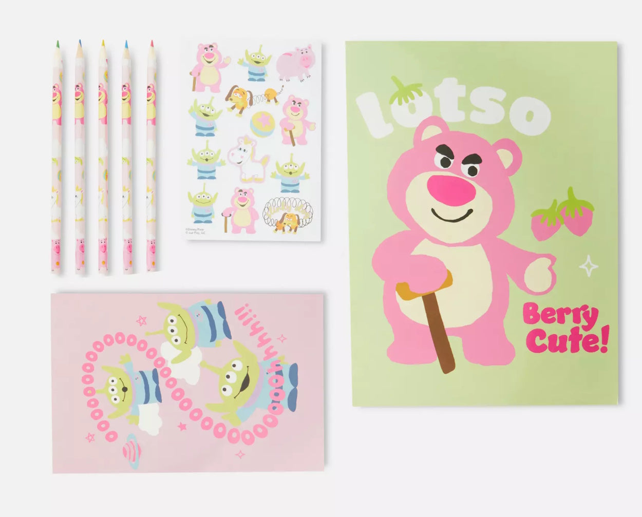 Lotso Toy Story Colouring Book Set