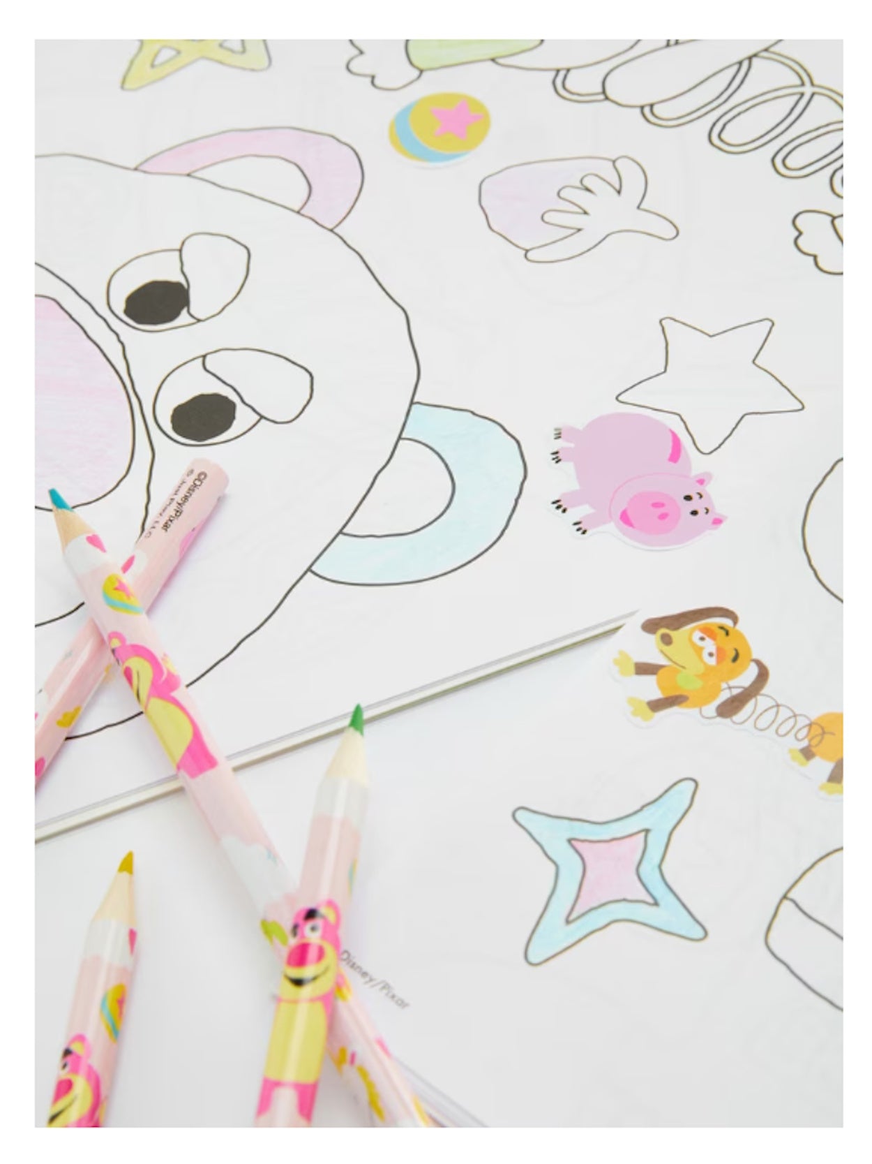 Lotso Toy Story Colouring Book Set