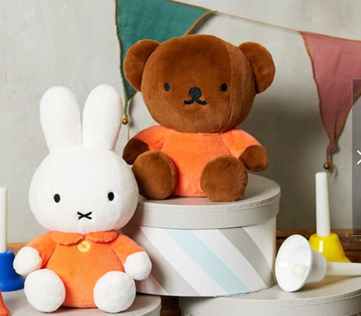 Miffy Boris the Bear Plush Soft Toy