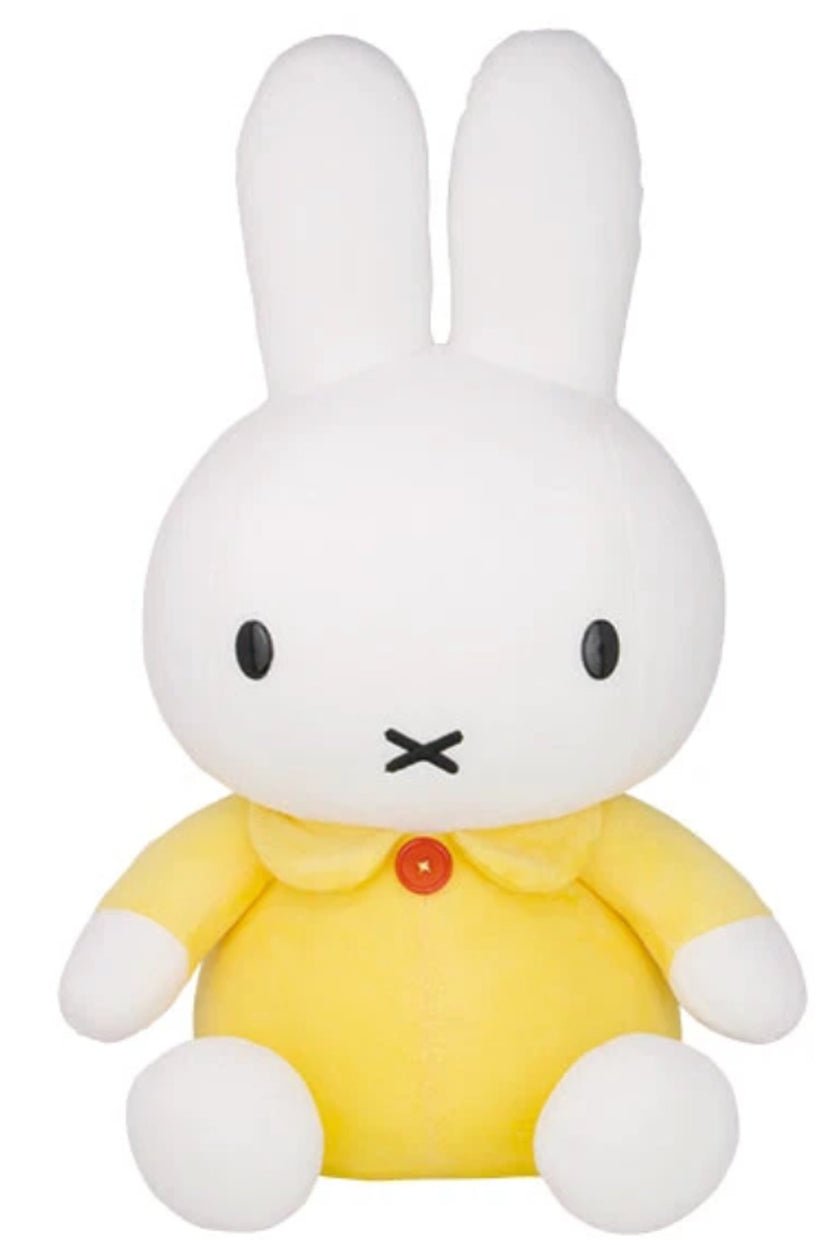 Miffy Yellow Sitting Plush Toy 30 cm
