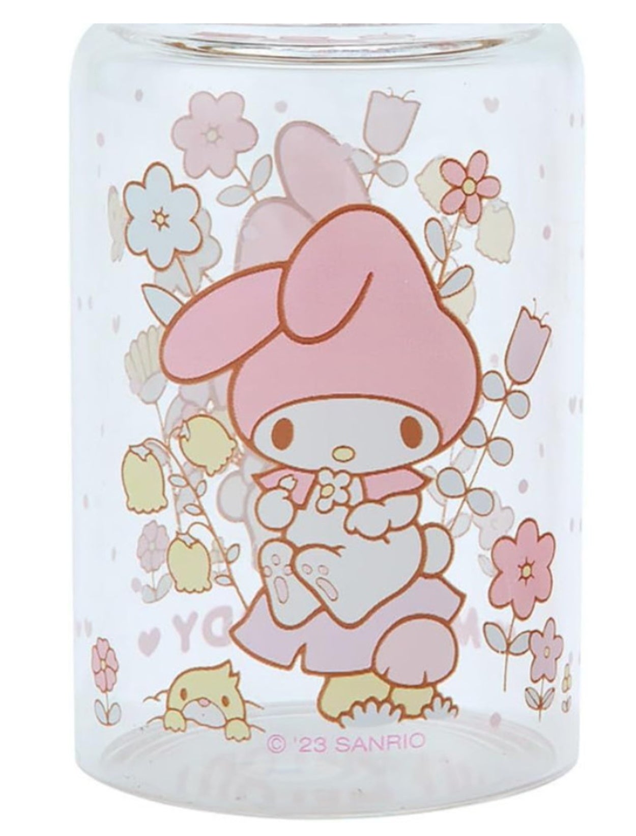 Sanrio Hairbands in a Decorated Glass Jar - My Melody
