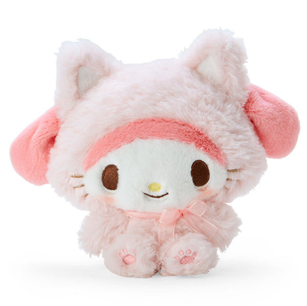 Sanrio Fuwukata My Melody Plush Soft Toy -  Fluffy Kitten