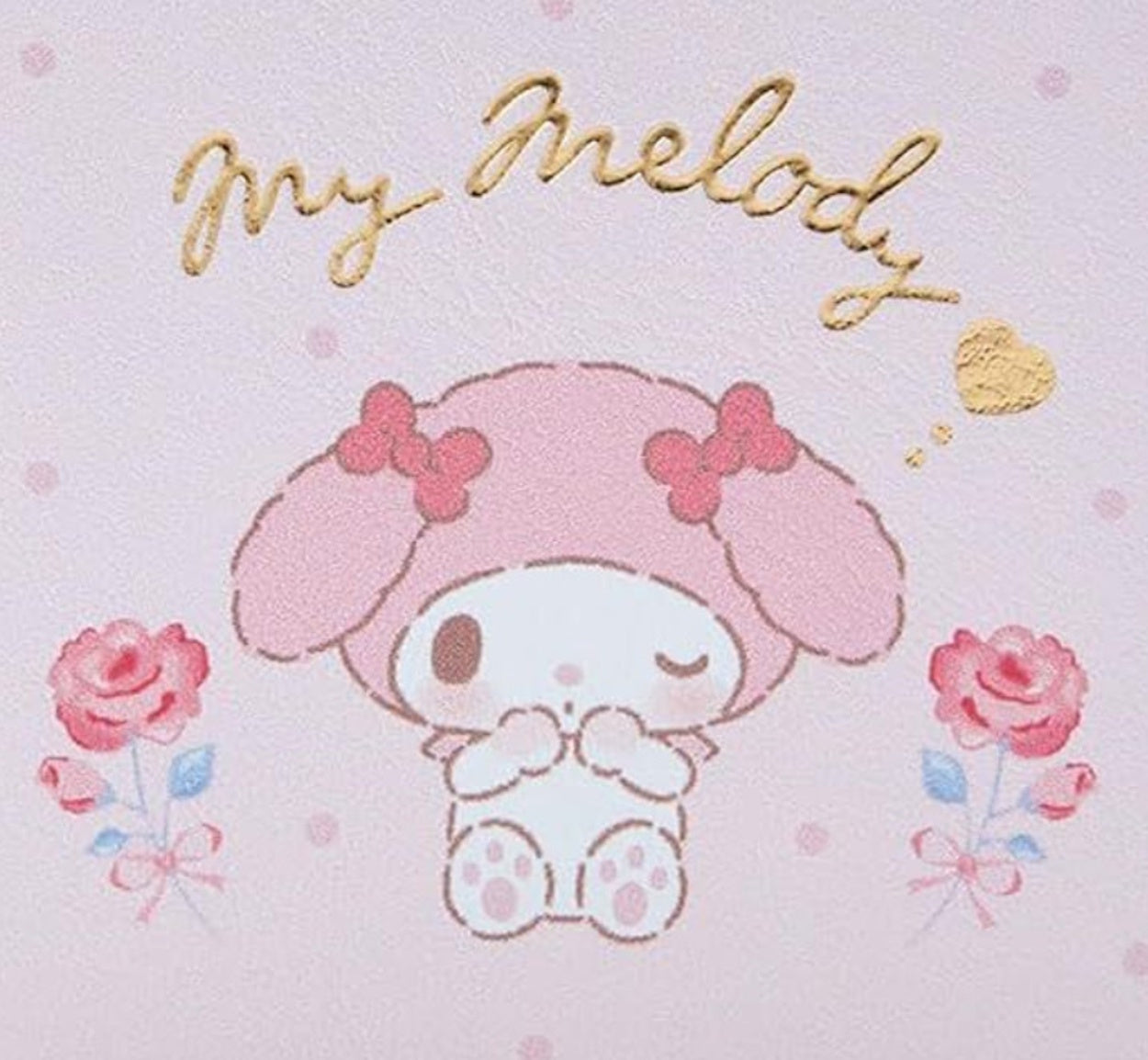 My Melody Square Mirror Compact