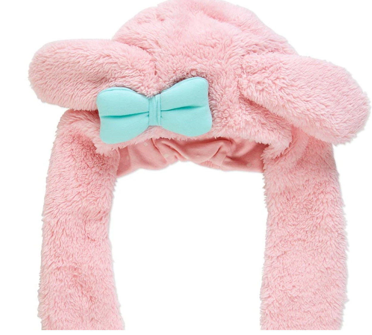 My Melody Fluffy Hooded Scarf - Kids